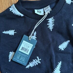 Tentree Kids Treefleece Spruce Crew sweatshirt